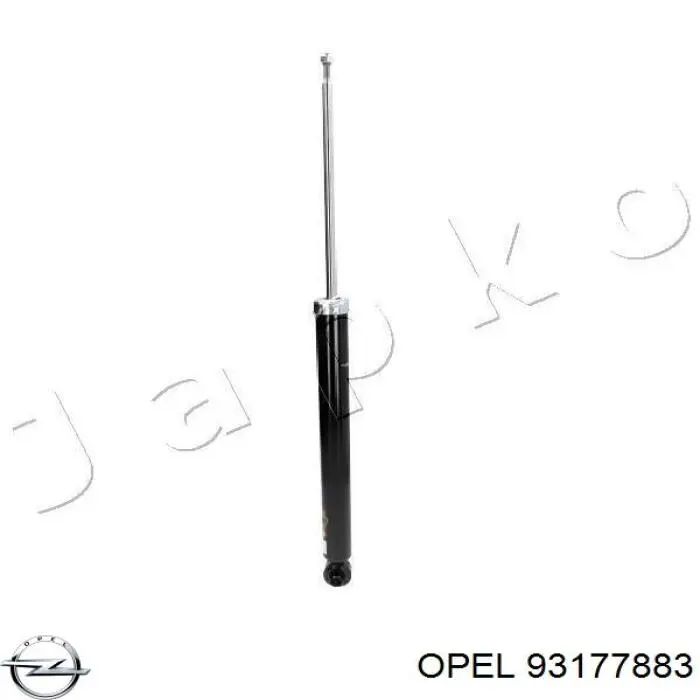 Купити 93177883 Opel Стійка амортизатора задня