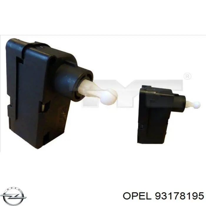 93178195 Opel Двигун корректора фари