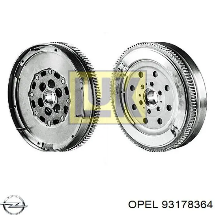 Маховик 93178364 Opel