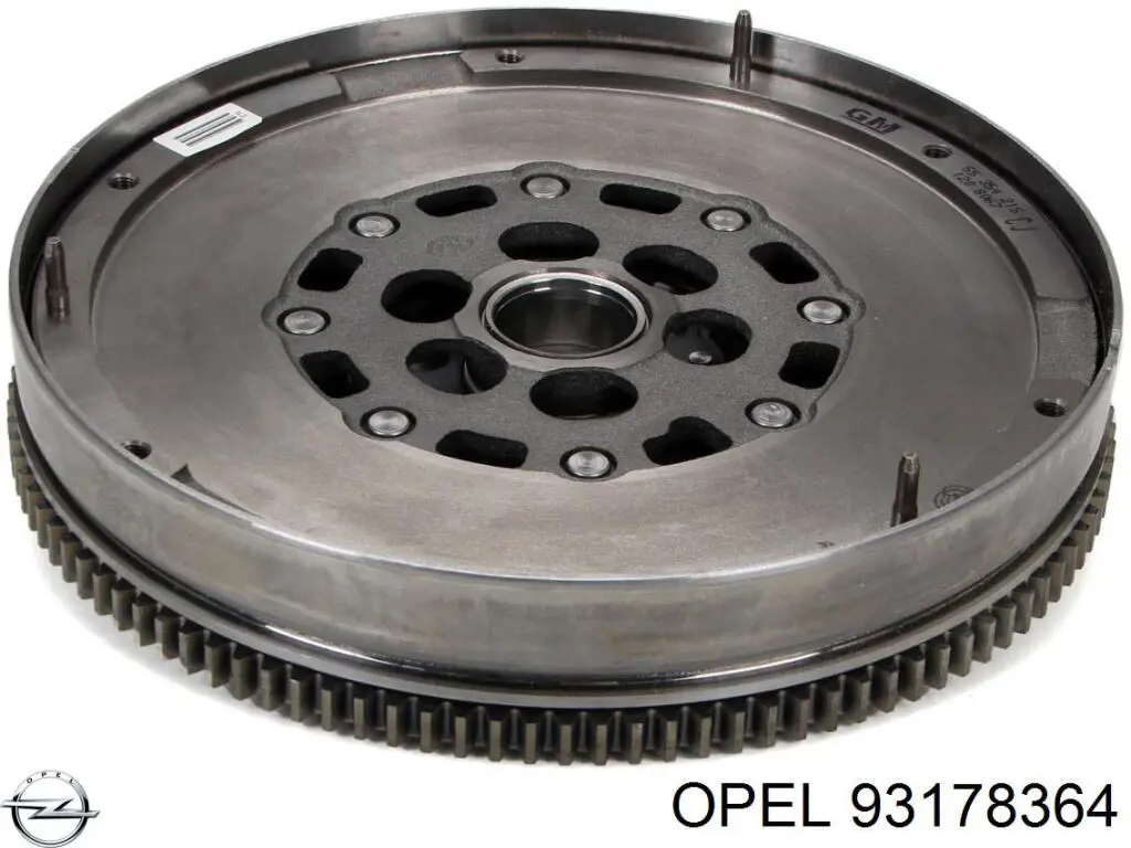 Купити 93178364 Opel Маховик із зубчастим ободом в зборі