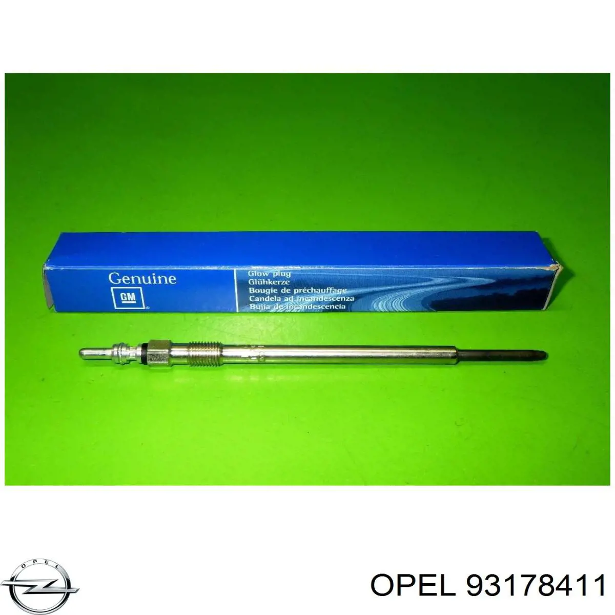 Свічка накалу 93178411 Opel