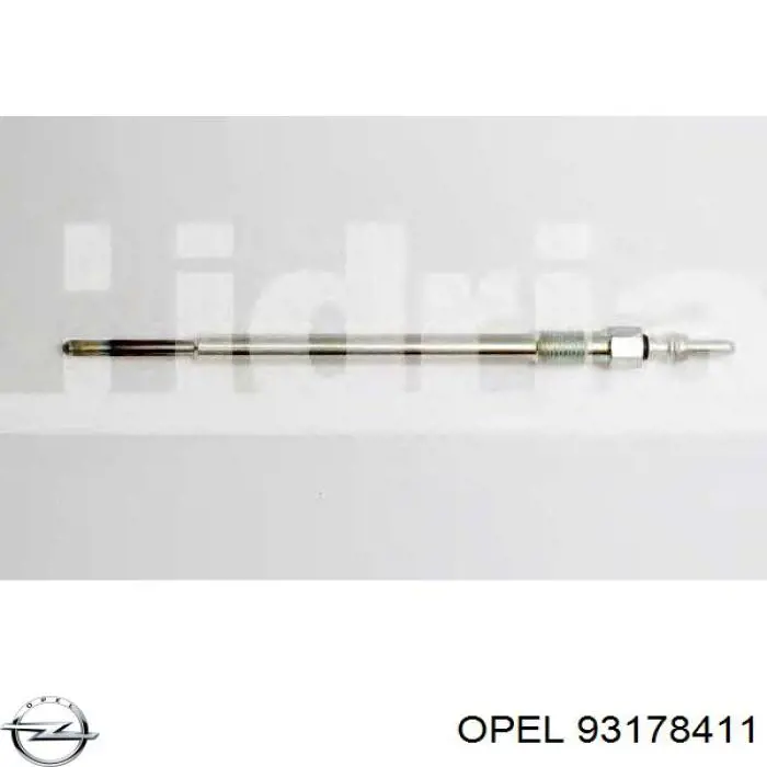 Свічки запалювання Opel 93178411