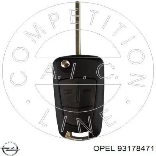 Купити 93178471 Opel Ключ замка запалювання