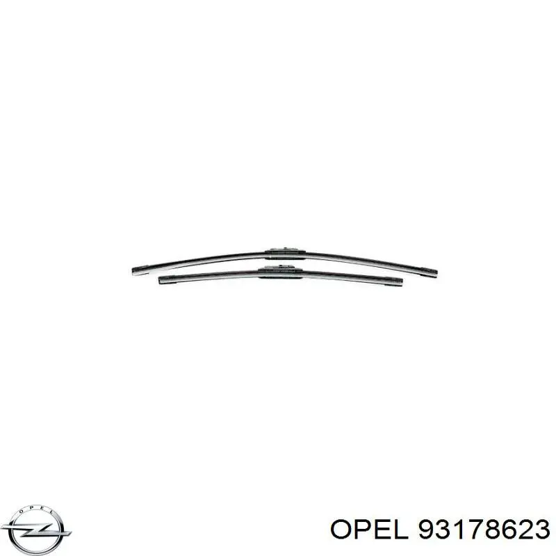 Щітки склоочисника 6272275 Opel