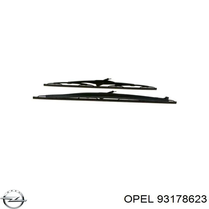 Щітка-двірник лобового скла, комплект з 2-х шт. Opel 6272275 ціна, від 24.47 USD