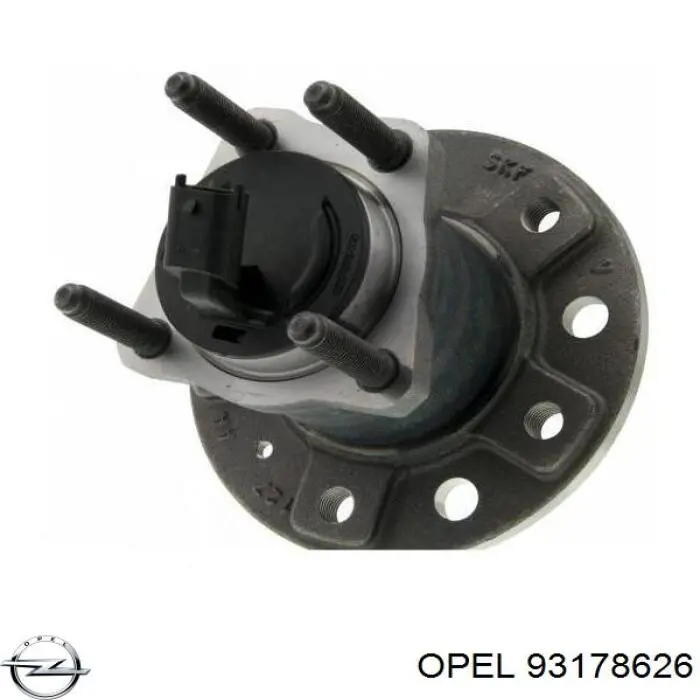 Купити 93178626 Opel Підшипник ступиці колеса