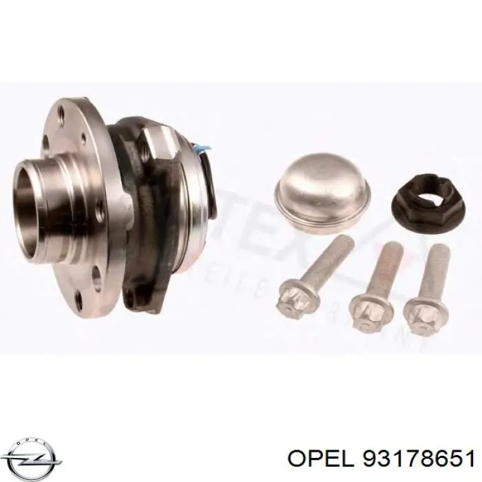 Купити 93178651 Opel Маточини передніх коліс