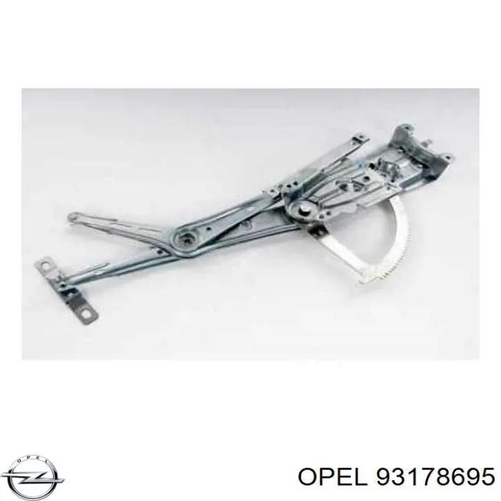 Склопідйомник з електродвигуном Opel 93178695 ціна, від 55.74 USD