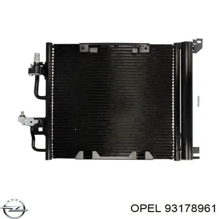 93178961 Opel радіатор кондиціонера