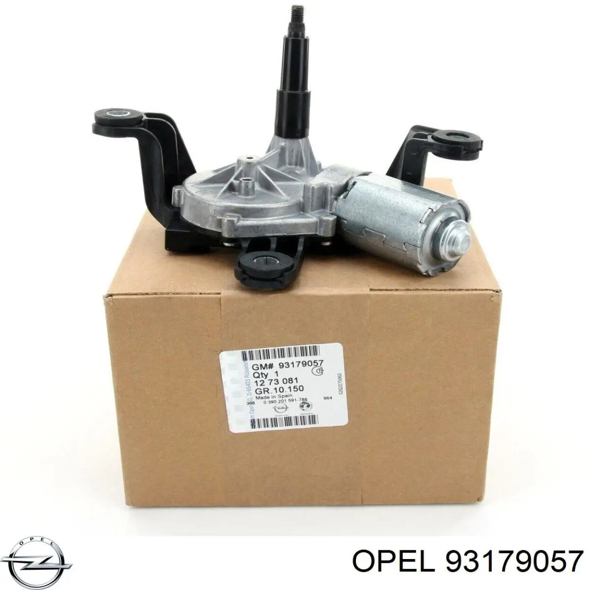 Купити 93179057 Opel Двигун склоочисника заднього скла