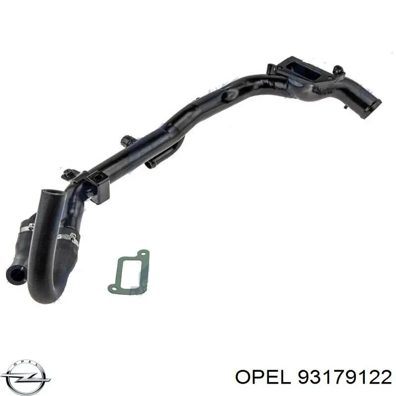 93179122 Opel Шланг термостата