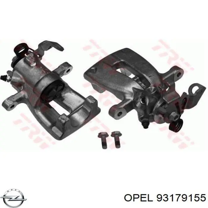 Супорт гальмівний задній правий Opel 93179155 ціна, від 49.26 USD