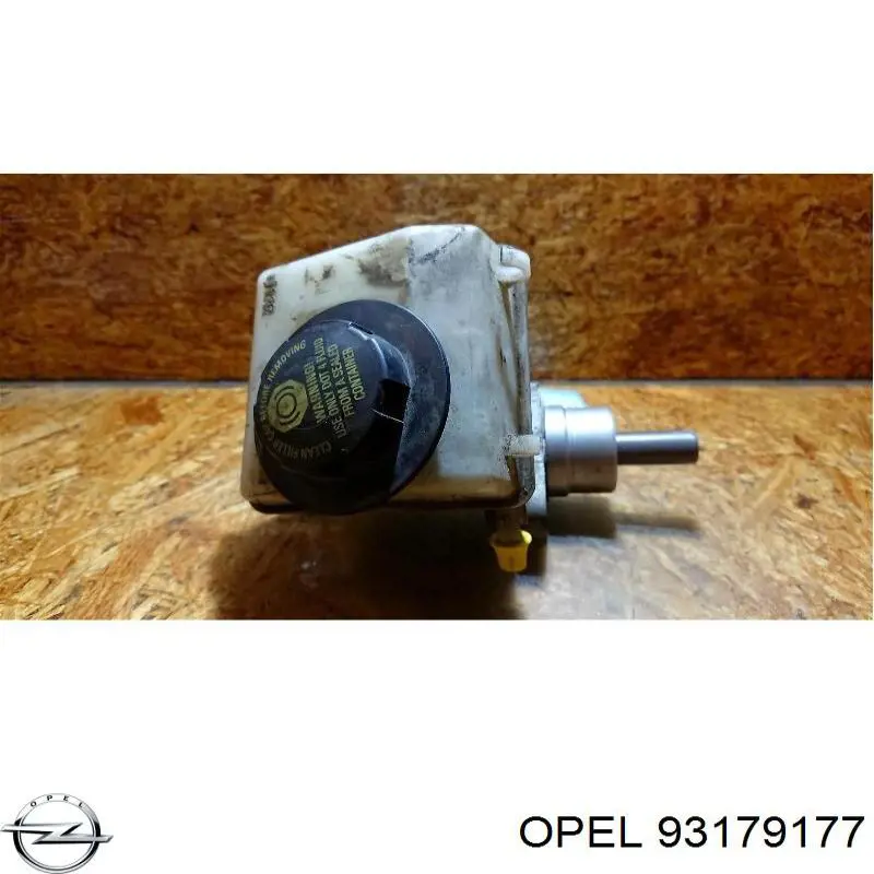 Циліндр головний гальма (Гідротормоз) Opel 93179177 ціна, від 64.80 USD