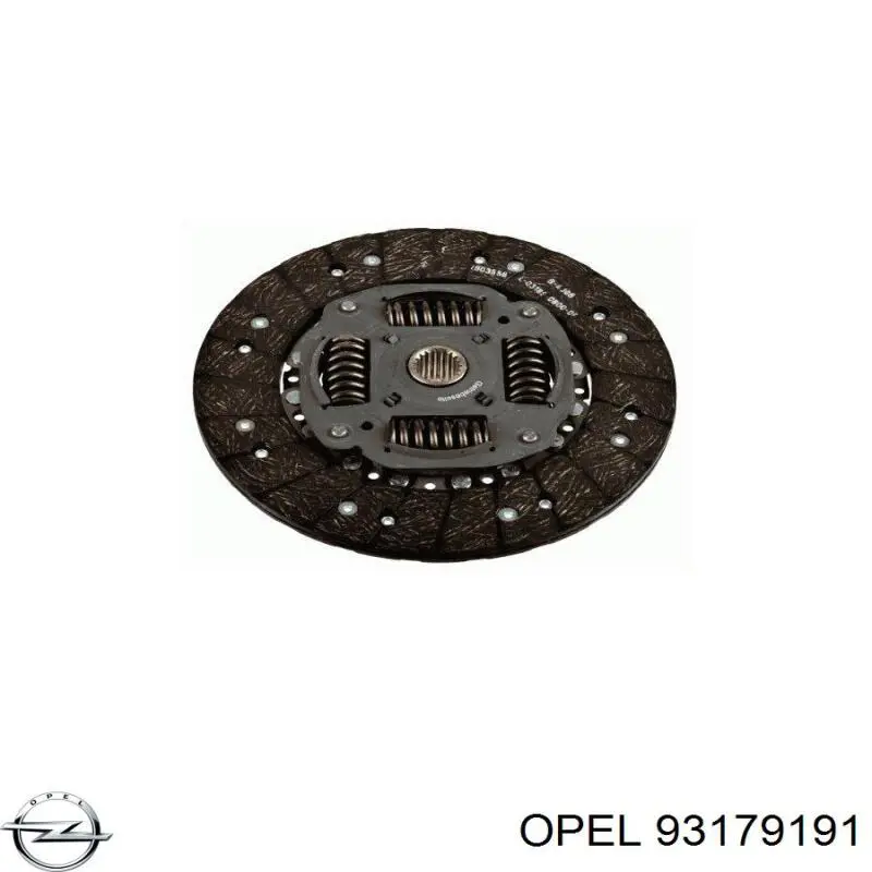 Купити 93179191 Opel Диск зчеплення