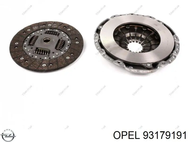 93179191 Opel диск зчеплення