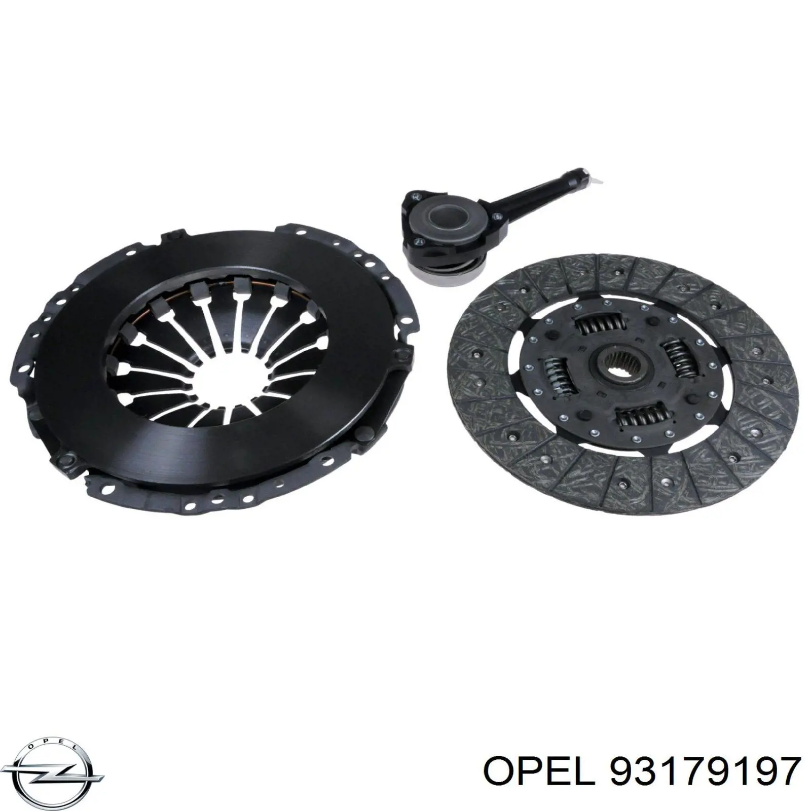 Комплект зчеплення (3 частини) Opel 93179197 ціна, від 153.90 USD