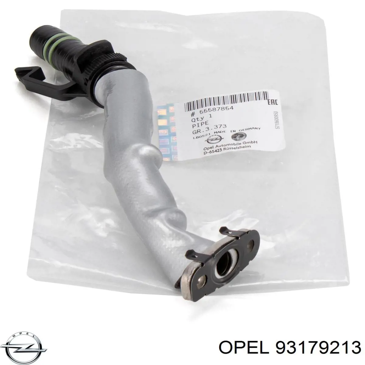 Купити 93179213 Opel Трубка/шланг подачі масла до турбіни
