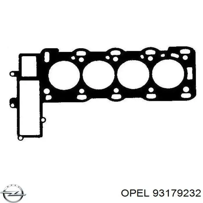 Прокладка головки блока циліндрів (ГБЦ) 93179232 Opel