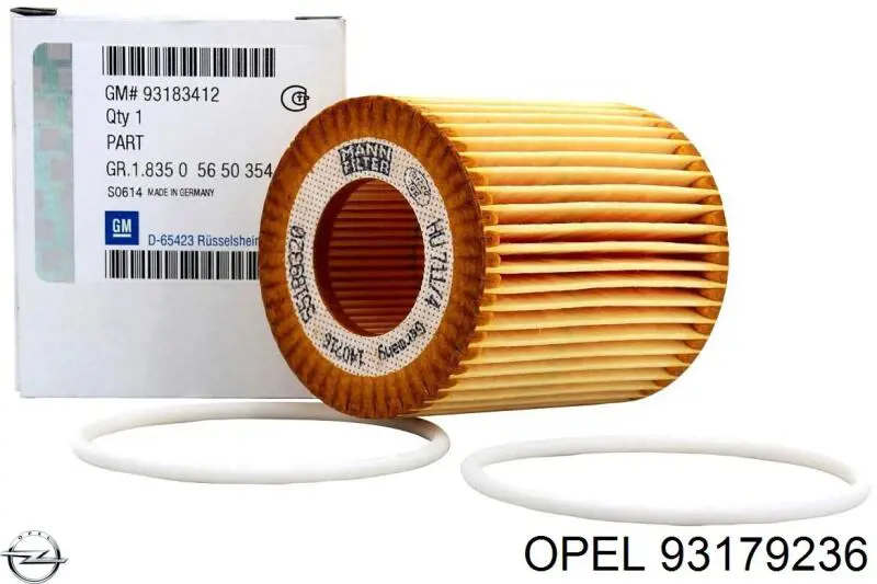 Фільтр тонкого очищення палива Opel 93179236 ціна, від 8.98 USD