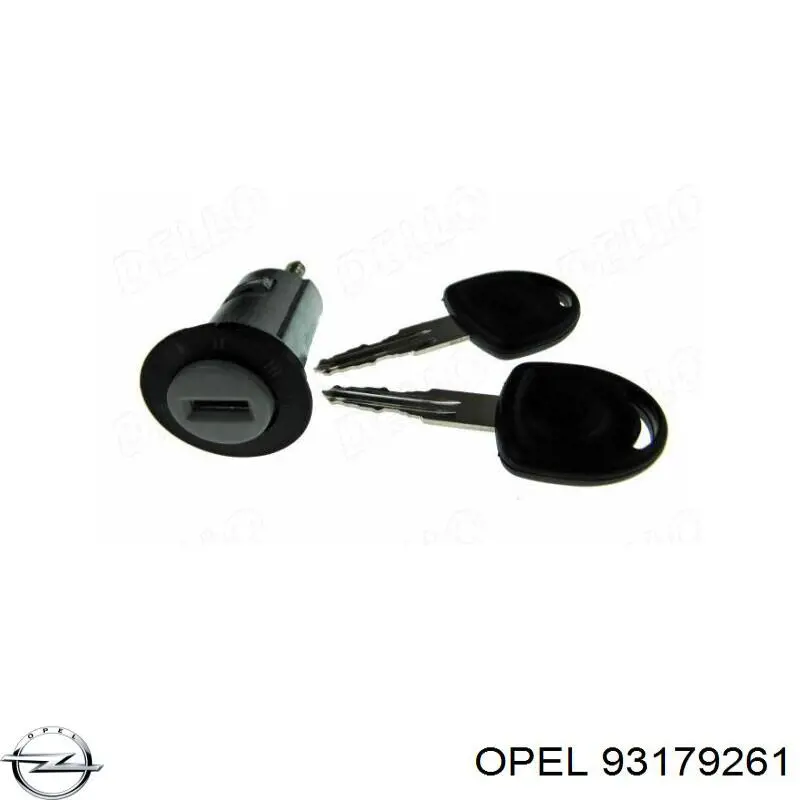 93179261 Opel Личинка замка запалювання