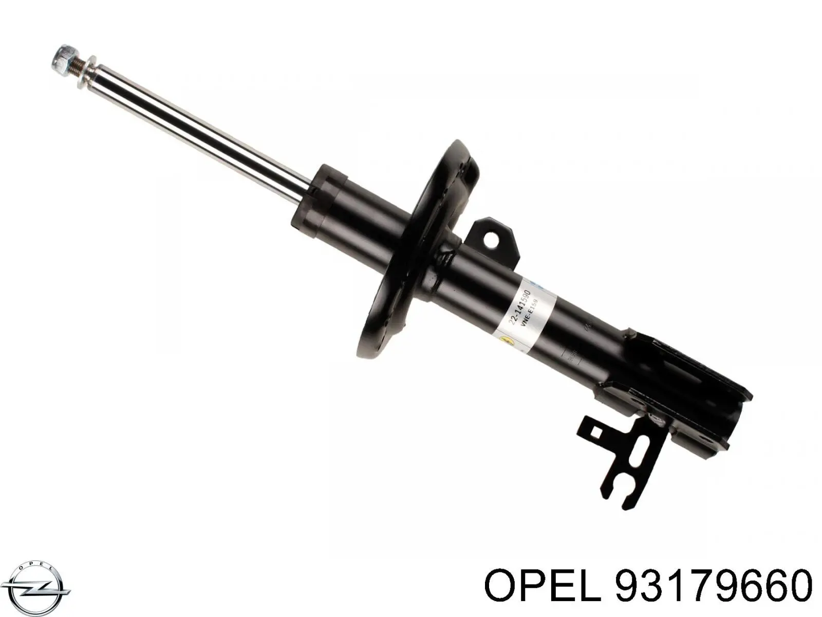 Амортизатор передньої підвіски, лівий Opel 93179660 ціна, від 49.24 USD