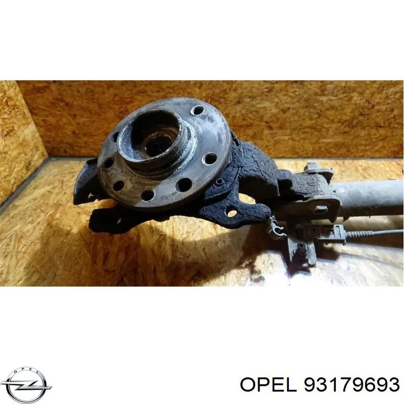 Амортизатор передній, правий Opel 93179693 ціна, від 43.00 USD