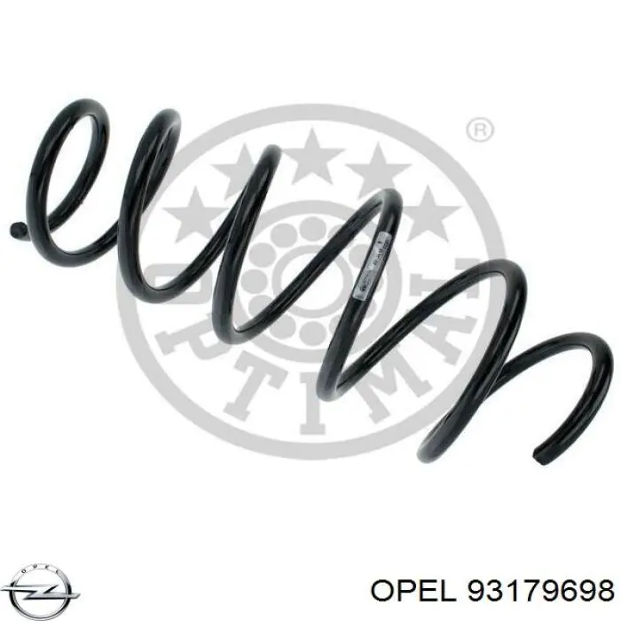 Пружина передня Opel 0312264 ціна, від 33.53 USD