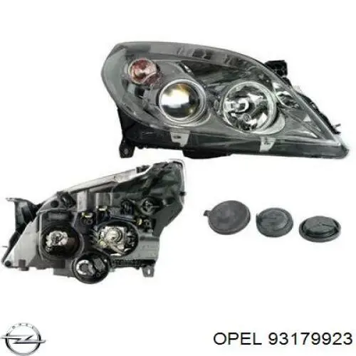 Фара правая Opel 93179923 ціна, від  USD