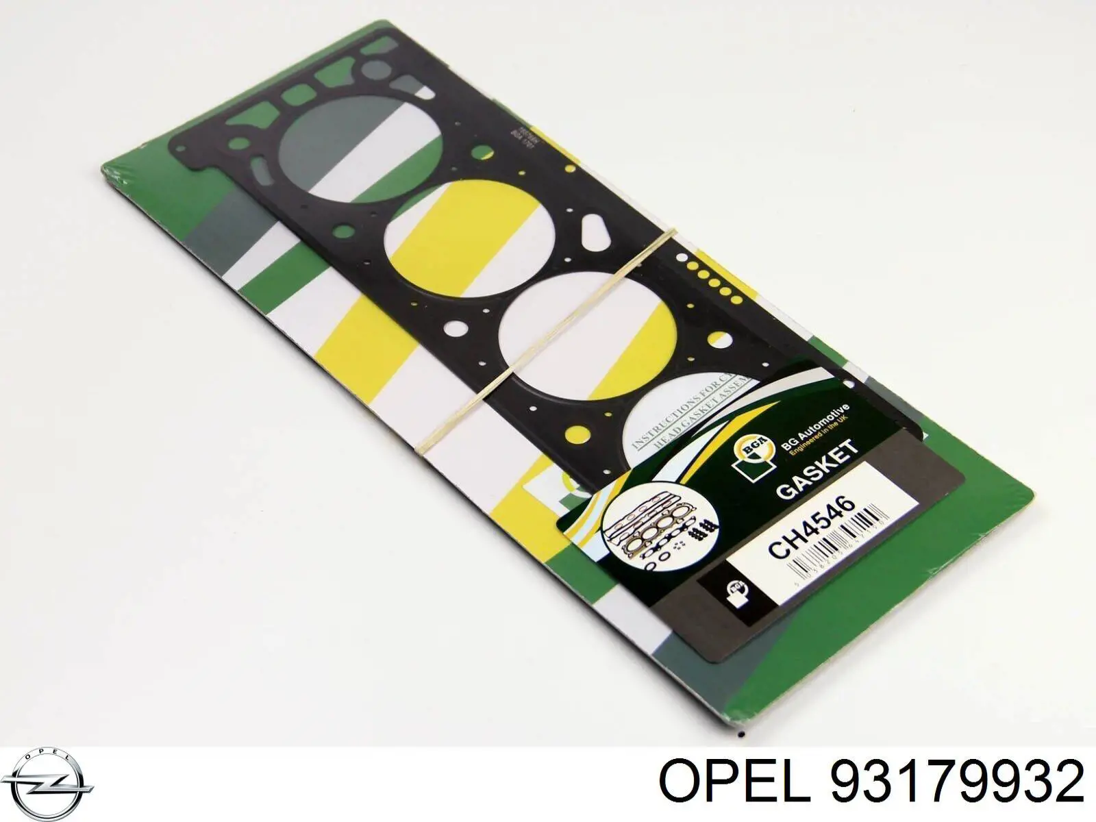 Прокладка головки блока циліндрів (ГБЦ) Opel 90536009