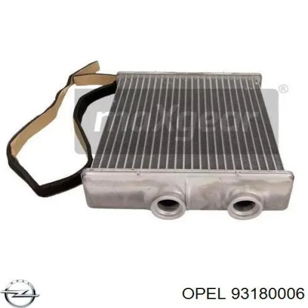 93180006 Opel радіатор пічки (обігрівача)