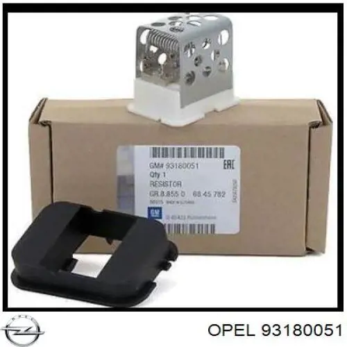 Резистор обігрівача Opel 93180051 ціна, від 8.31 USD