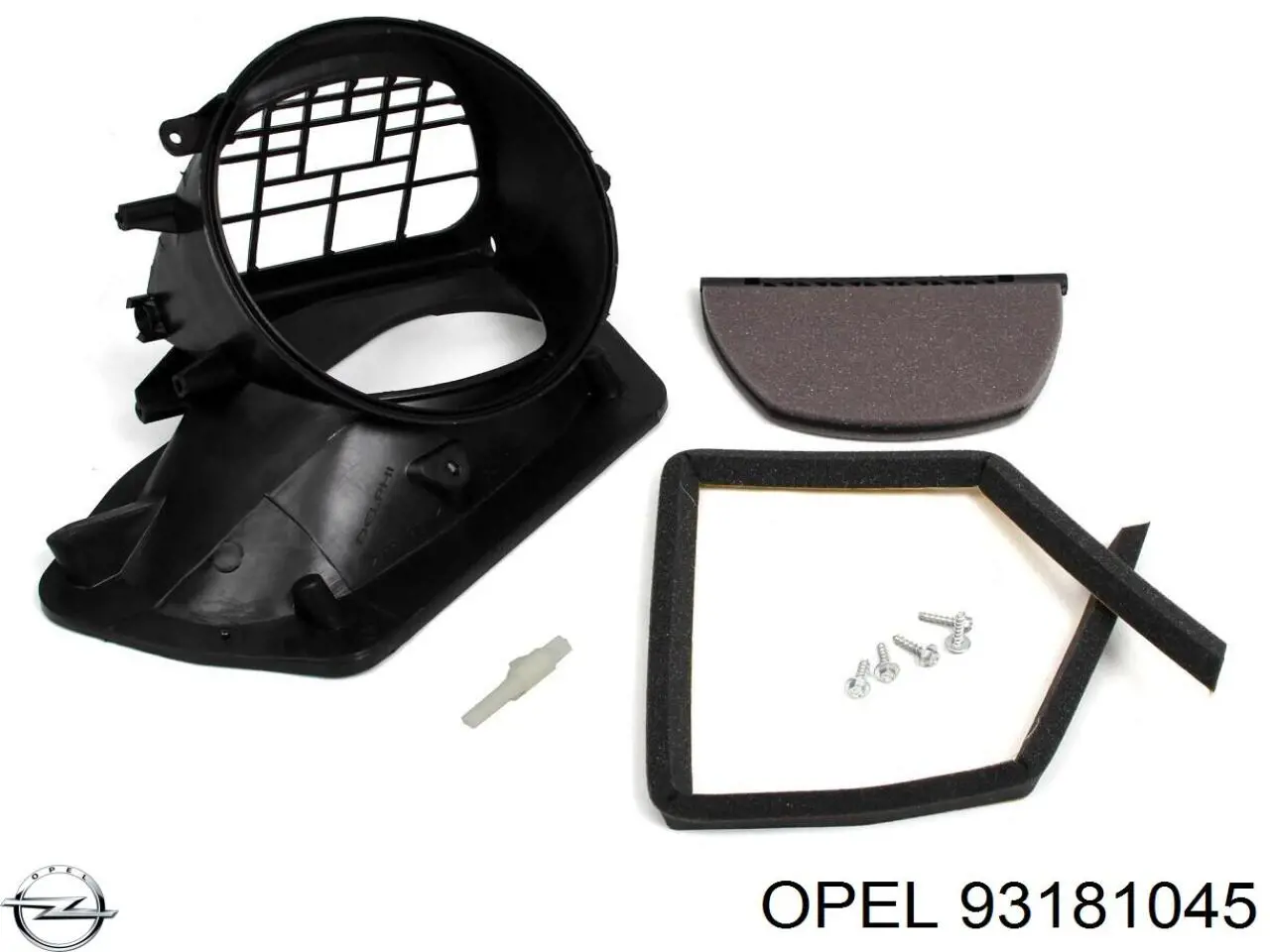 Повітропровід центральний Opel 93181045 ціна, від 16.39 USD