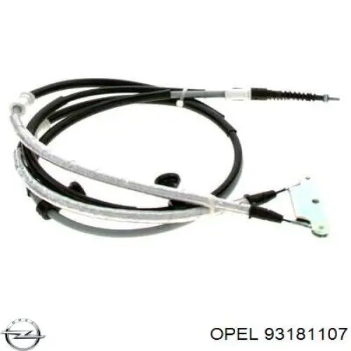 Трос ручного гальма задній, правий/лівий Opel 93181107 ціна, від 34.34 USD