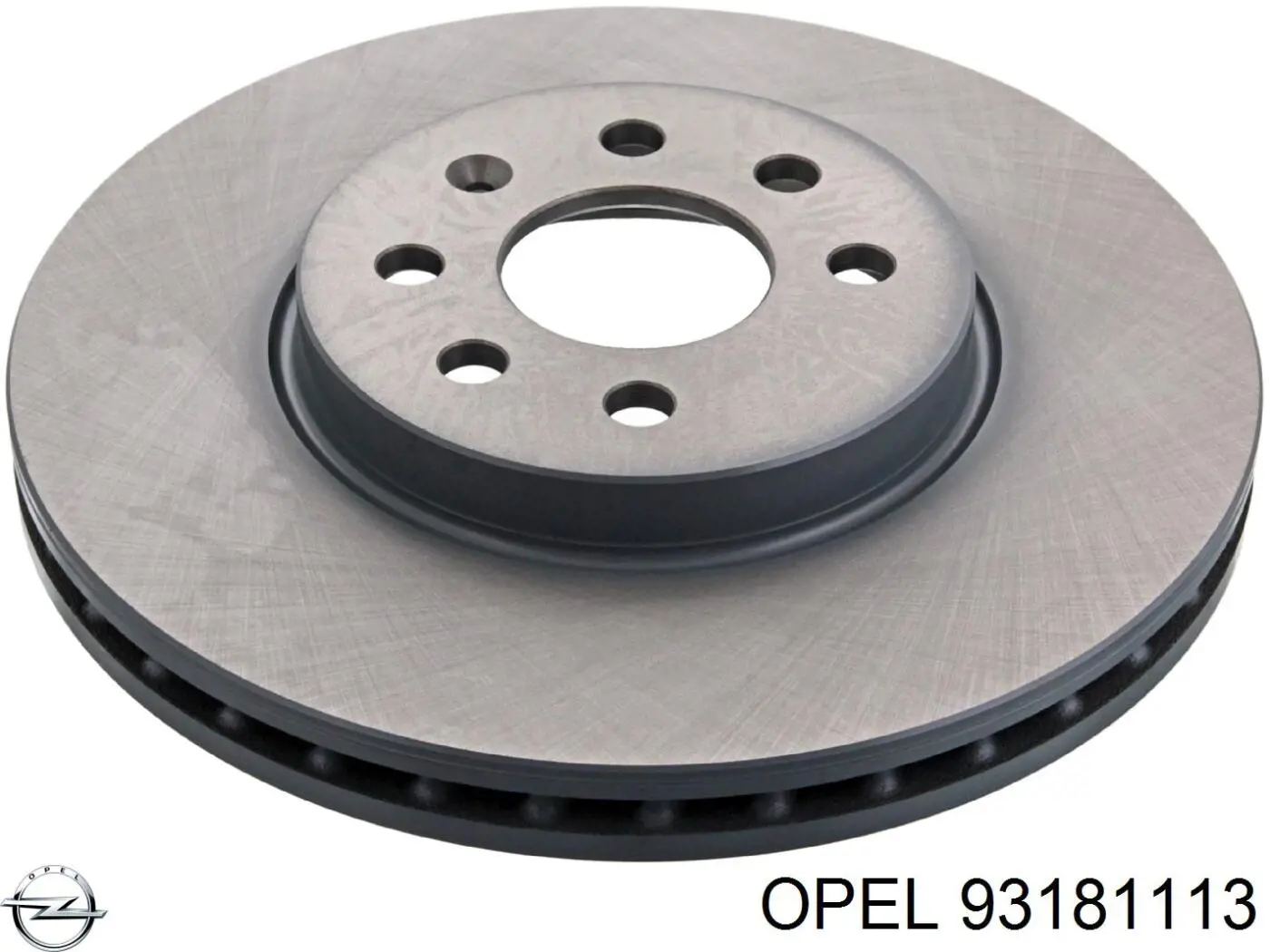 93181113 Opel диск гальмівний передній
