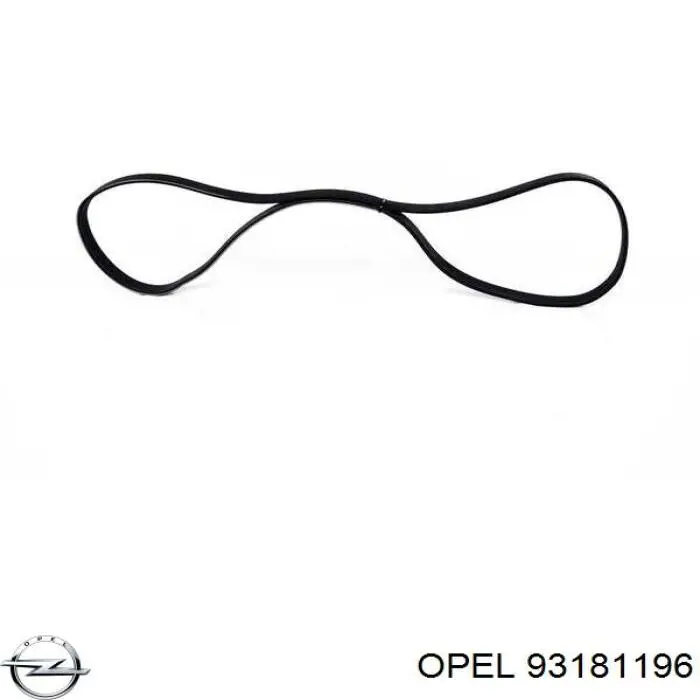 Клиновий ремінь Opel 93181196 ціна, від 13.64 USD