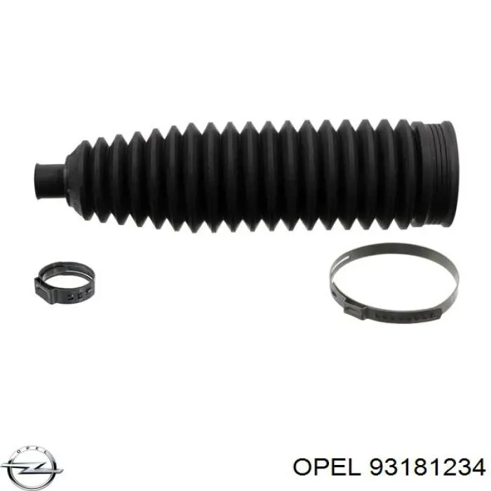 Пильник рульової тяги Opel 93181234 ціна, від 6.44 USD