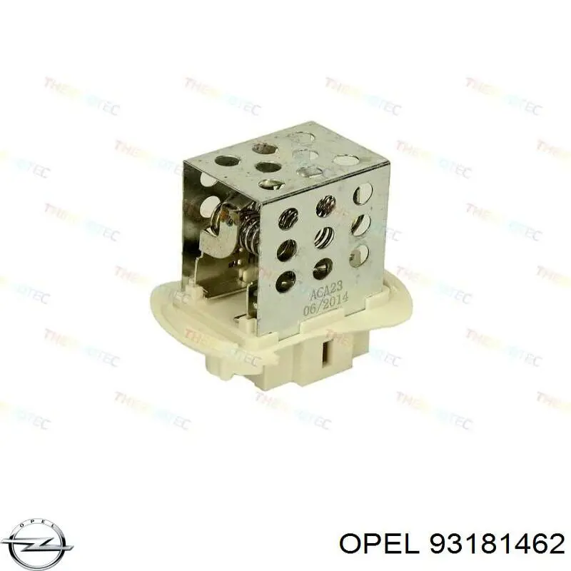93181462 Opel Регулятор оборотів пічки