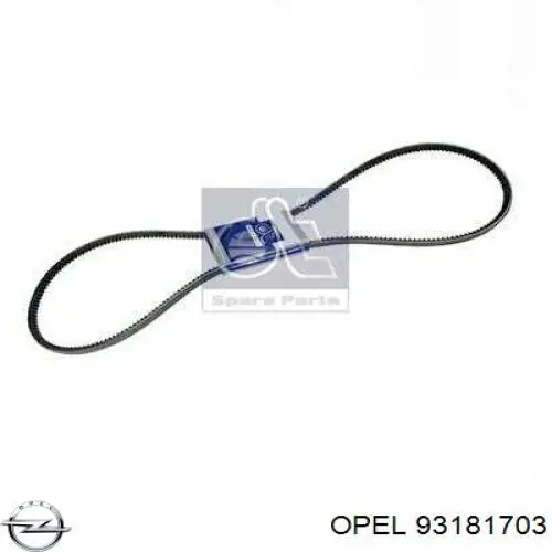 Купити 93181703 Opel Ремінь генератора