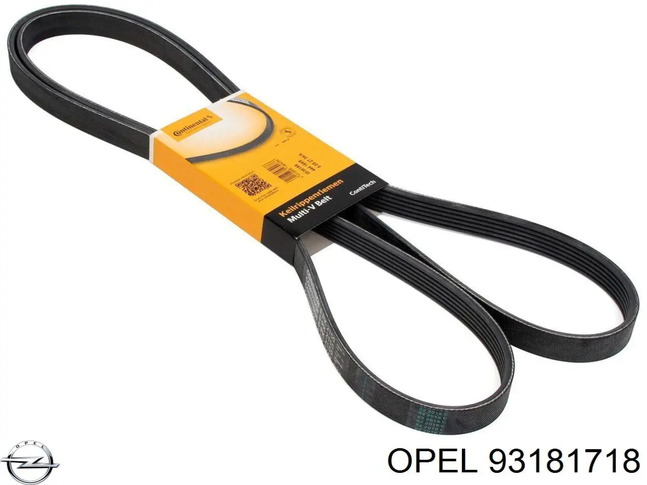 Купити 93181718 Opel Ремінь генератора