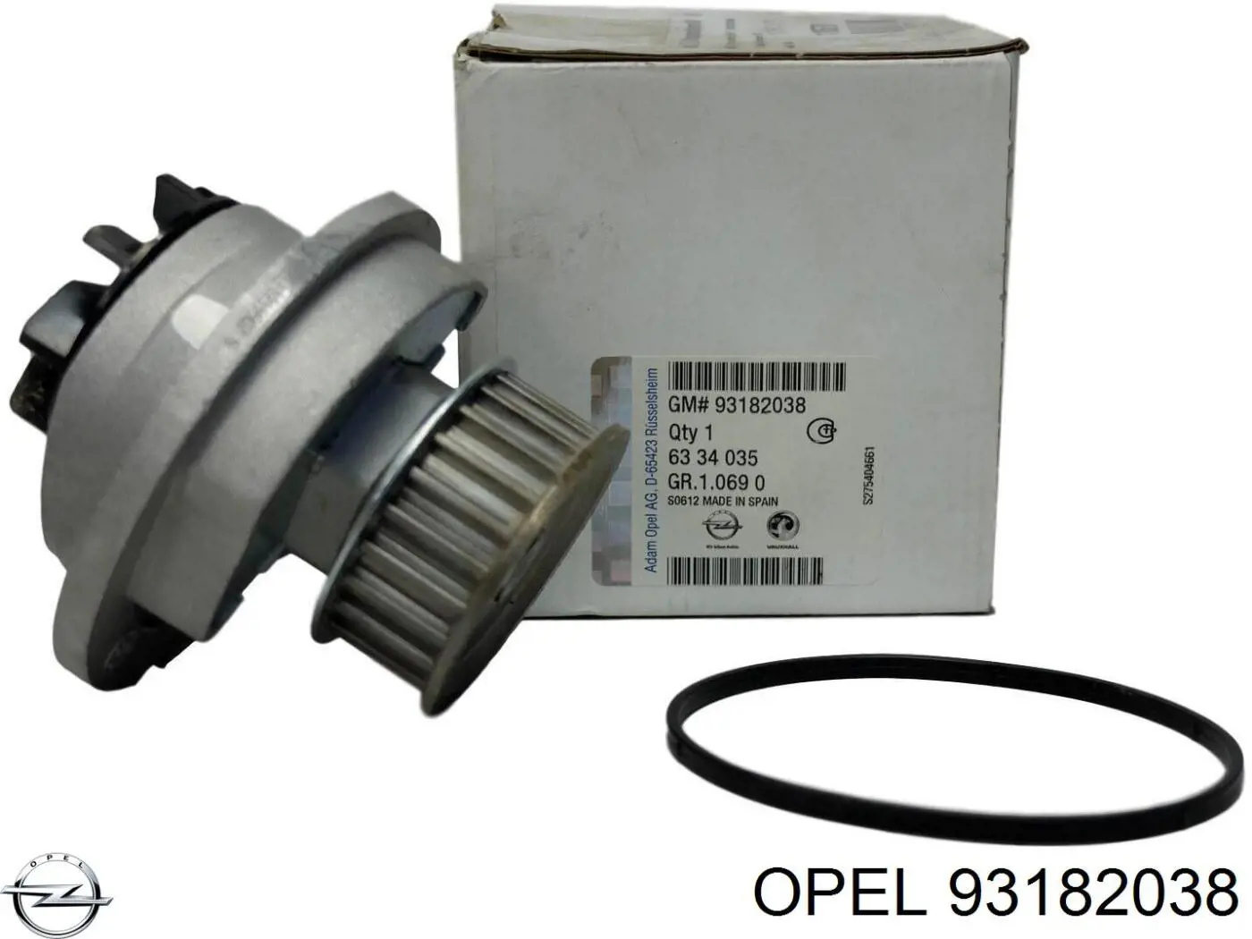 93182038 Opel Насос охолодження