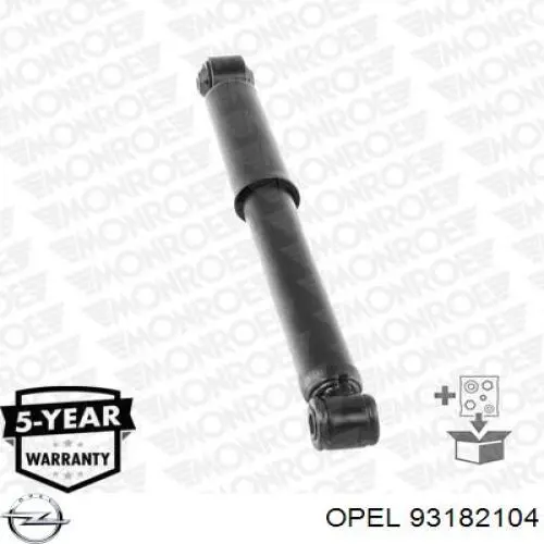 Амортизатор задній Opel 93182104 ціна, від 52.96 USD