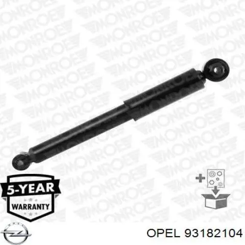 Купити 93182104 Opel Стійка амортизатора задня