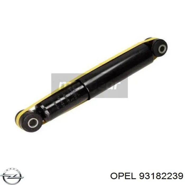 Амортизатор задній Opel 93182239 ціна, від 35.08 USD