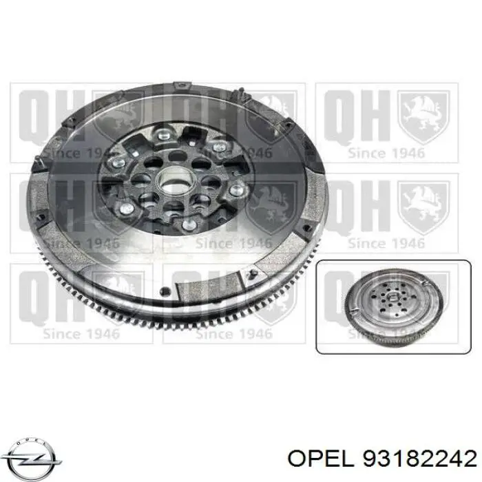 Маховик 93182242 Opel