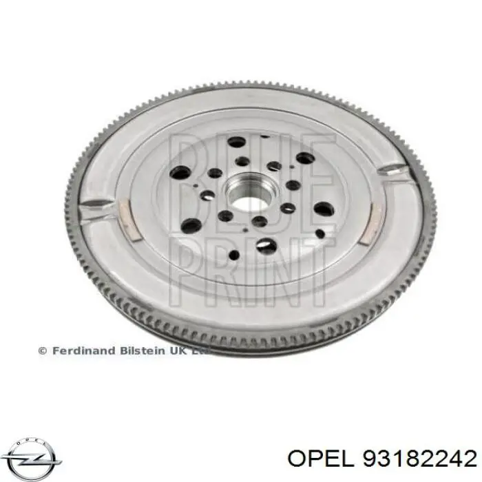Купити 93182242 Opel Маховик із зубчастим ободом в зборі