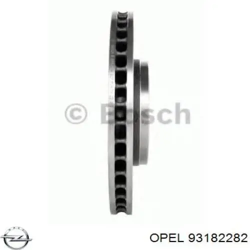 Гальмівні диски передні 93182282 Opel