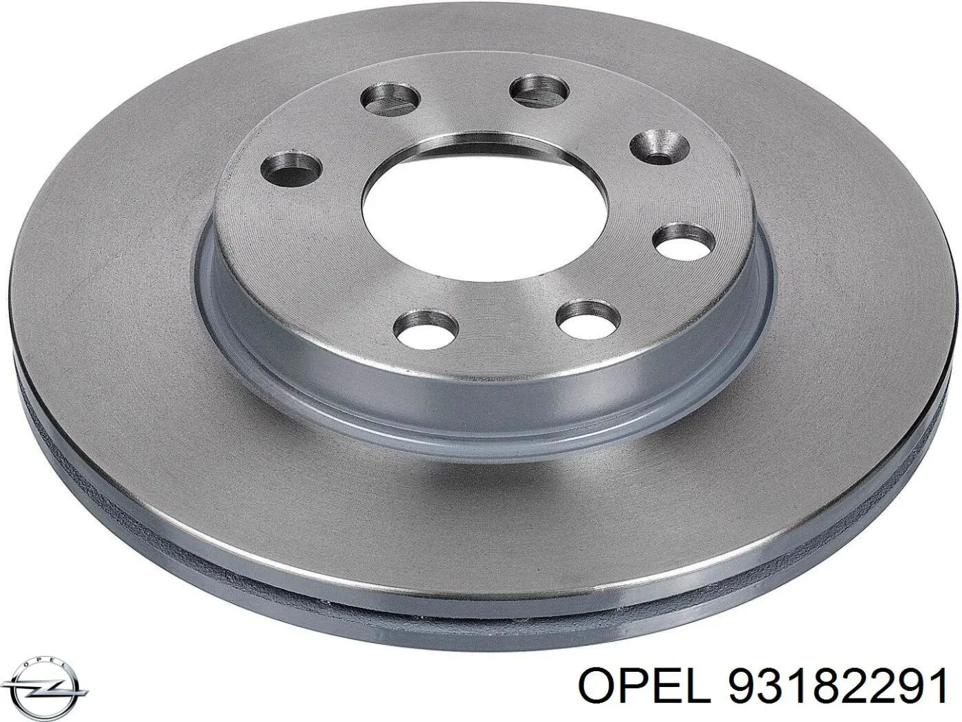 93182291 Opel диск гальмівний передній