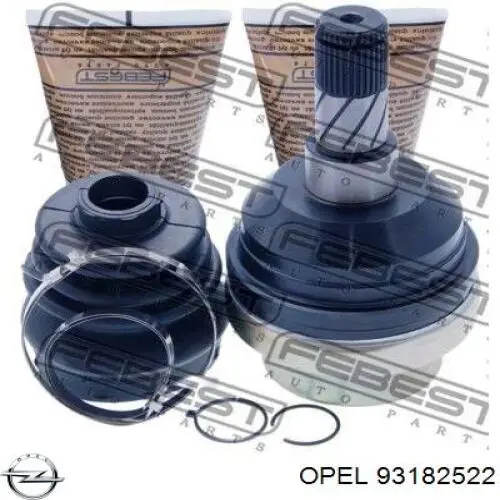 Купити ШРКШ внутрішній, передній, лівий Opel Zafira B A05