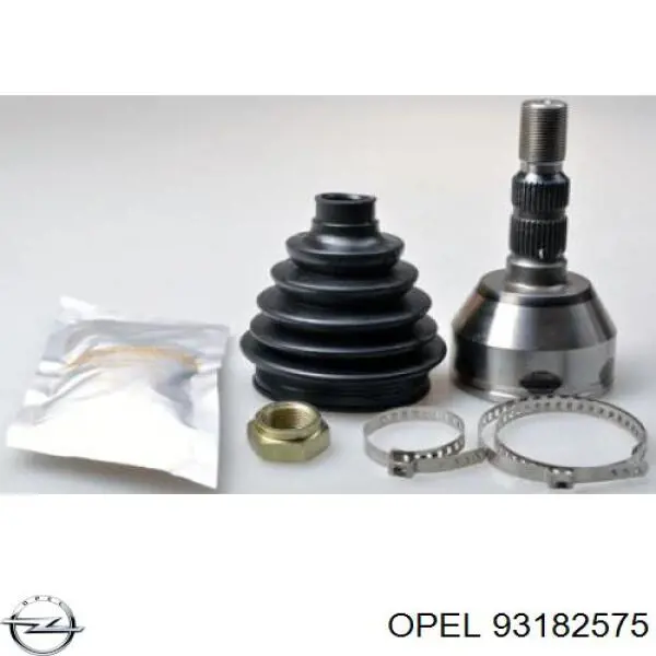 Граната колісна Opel 93182575 ціна, від 35.58 USD
