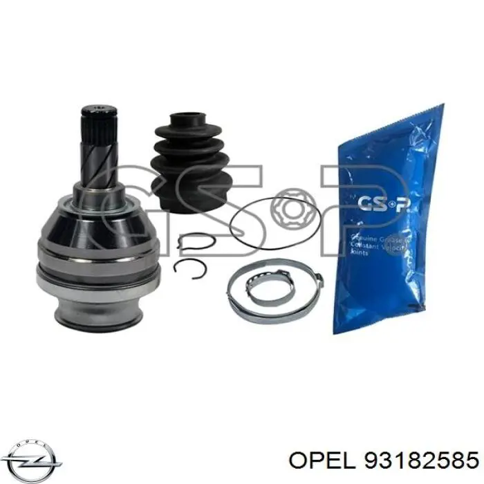 ШРКШ внутрішній, передній Opel 93182585 ціна, від 32.17 USD